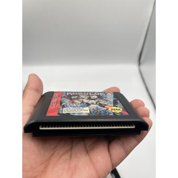 Sega Genesis RoboCop 3 (Sega Genesis, 1993) With Original Box Hang Tag - Picture 7 of 10